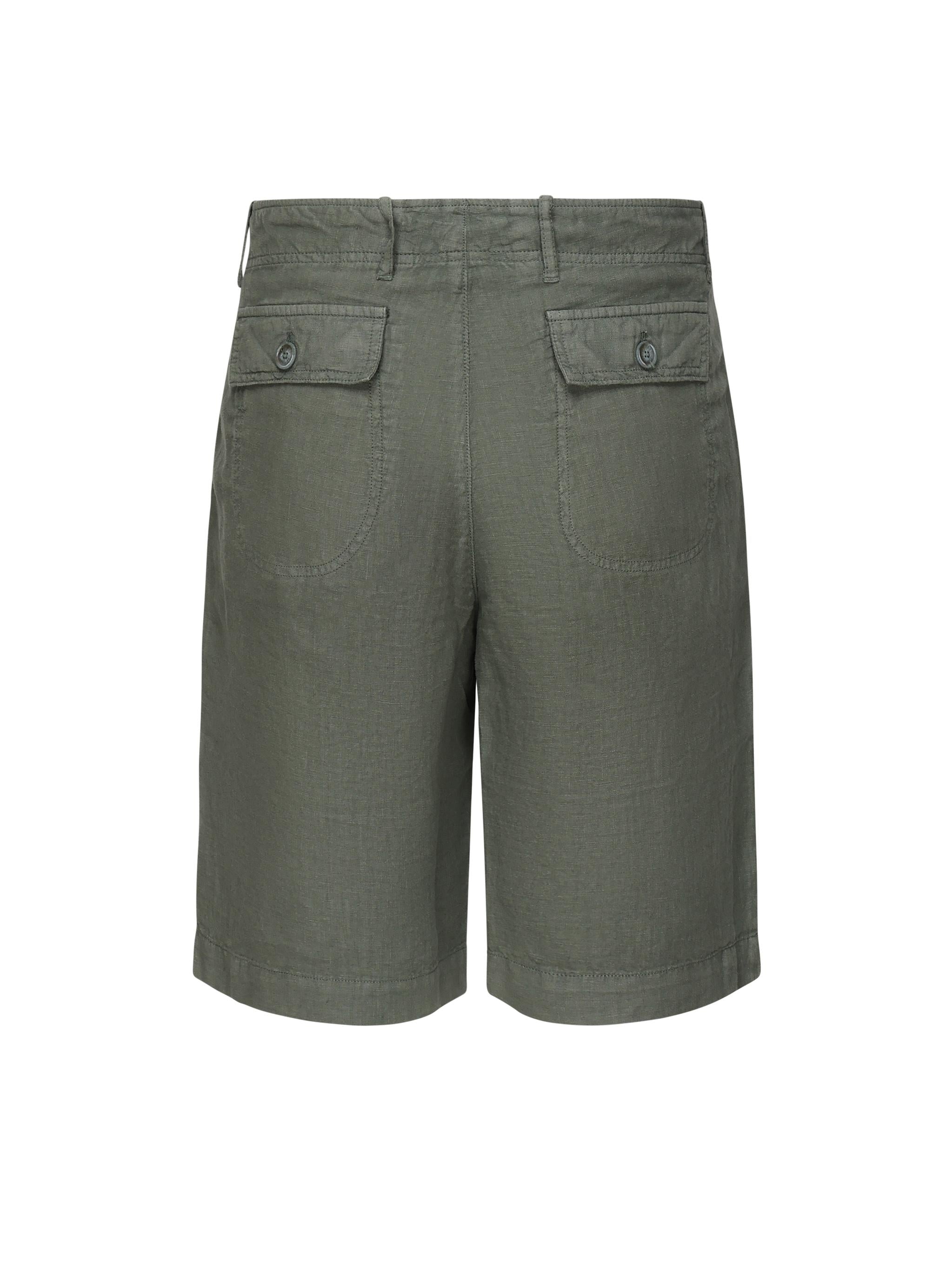 Bermuda in lino<BR/> 8UED0805 710 FEDELI 