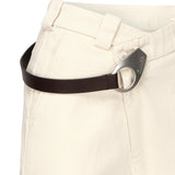 Pantaloni incrociati con cintura 105071 A2JPC21 PINKO 