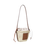 Borsa a secchiello intrecciata A223222X01 2435 LOEWE 