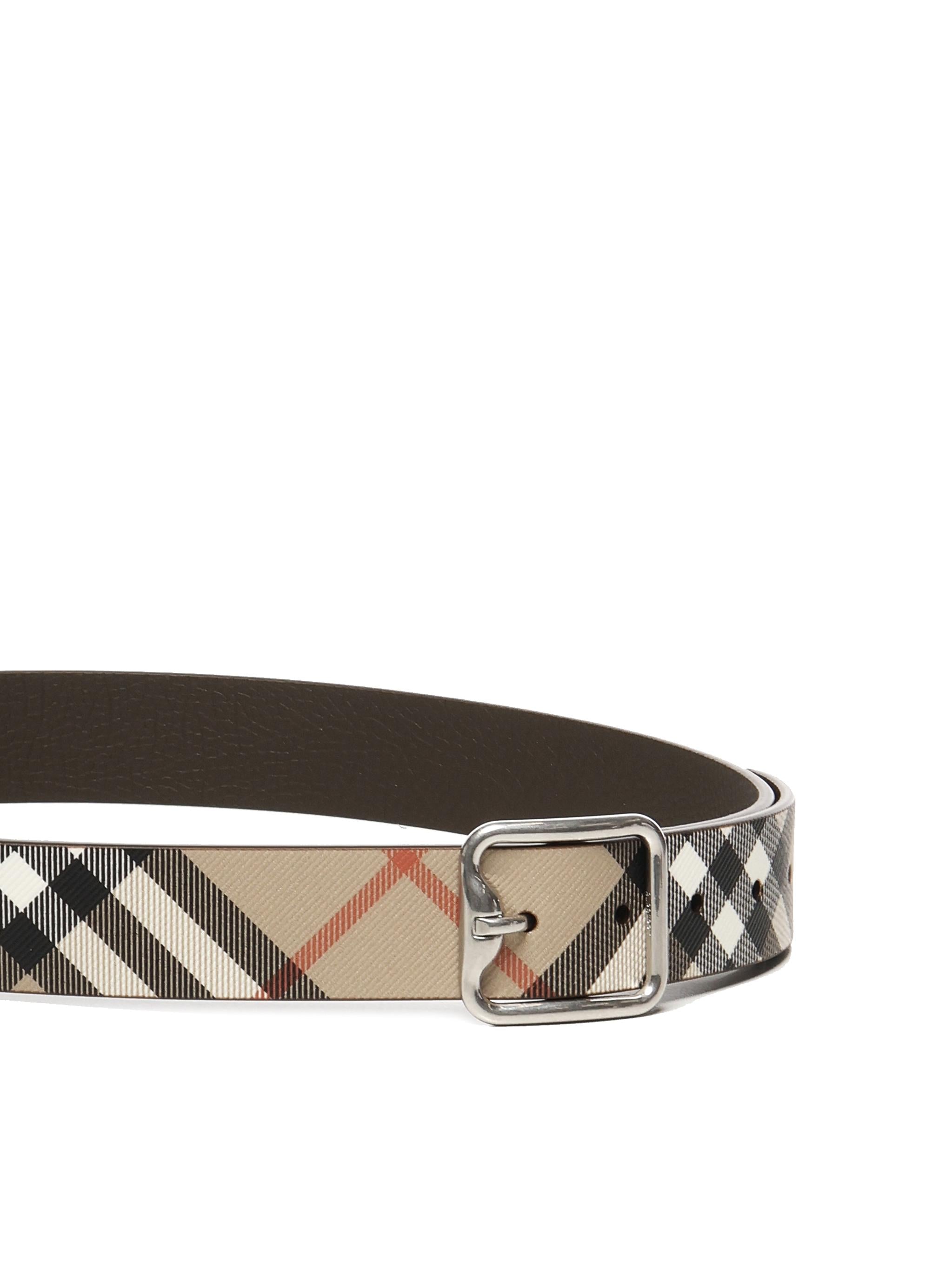 Cintura B Buckle Check reversibile 8092046 A2021 BURBERRY 