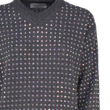 Maglia con strass applicati 2323661133600 UTA001 SPORTMAX 