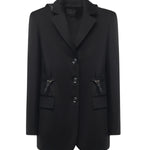 Giacca con cappuccio e coulisse 106117 A30CZ99 PINKO 