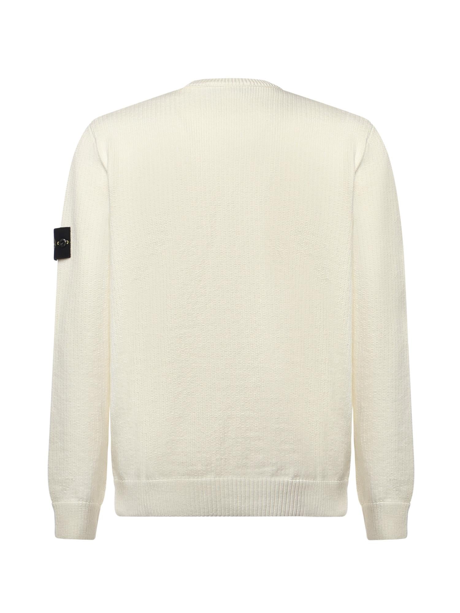 Maglione con bordi a costine K2S155100049 S00A2V0093 STONE ISLAND 