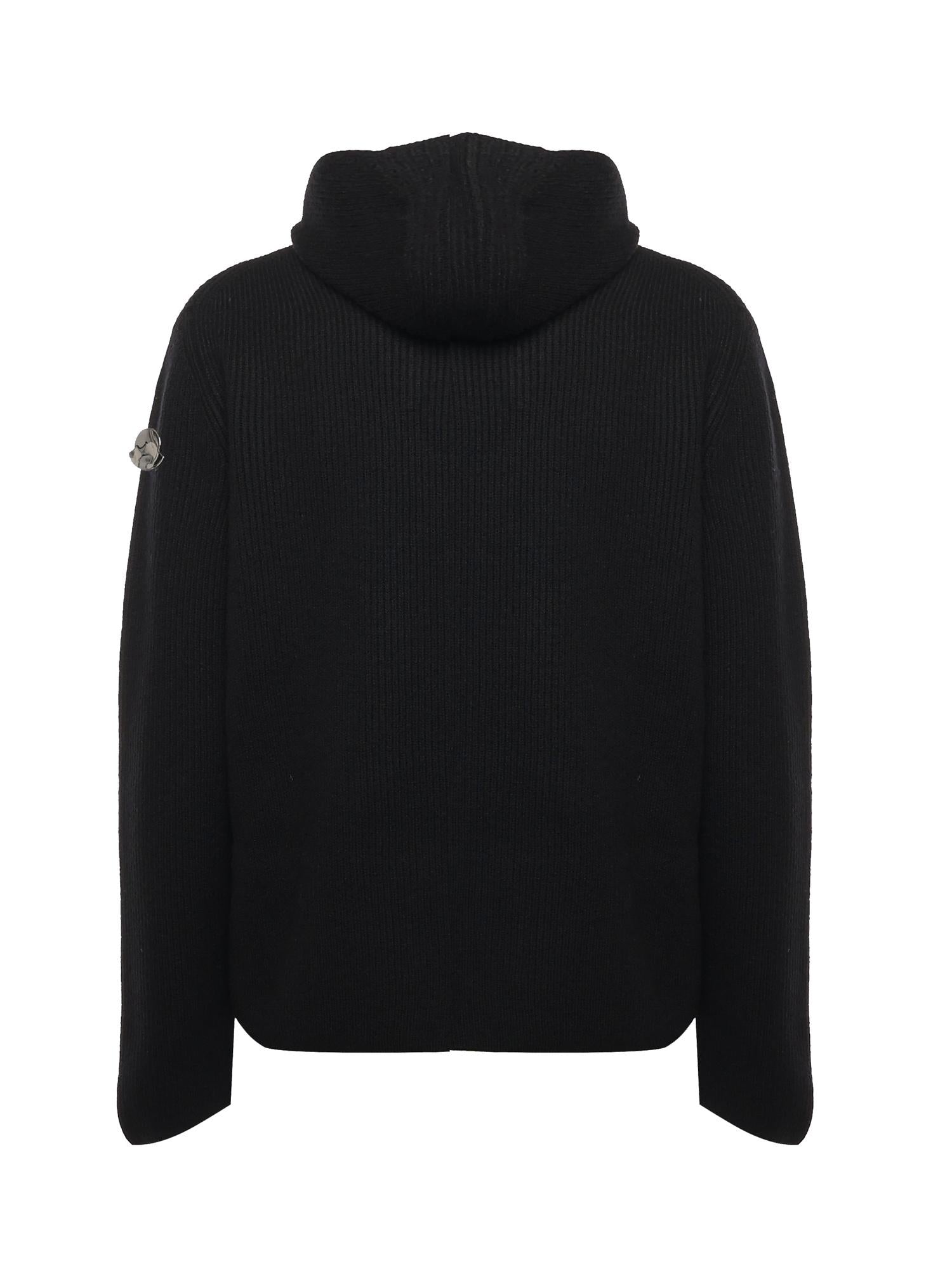 Moncler x JIL SANDER Maglia con cappuccio Tricot K24059G00004 M3328999 MONCLER GENIUS 