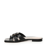 Ciabattine in nappa con logo uccellini SD0313 P003Z99 PINKO 