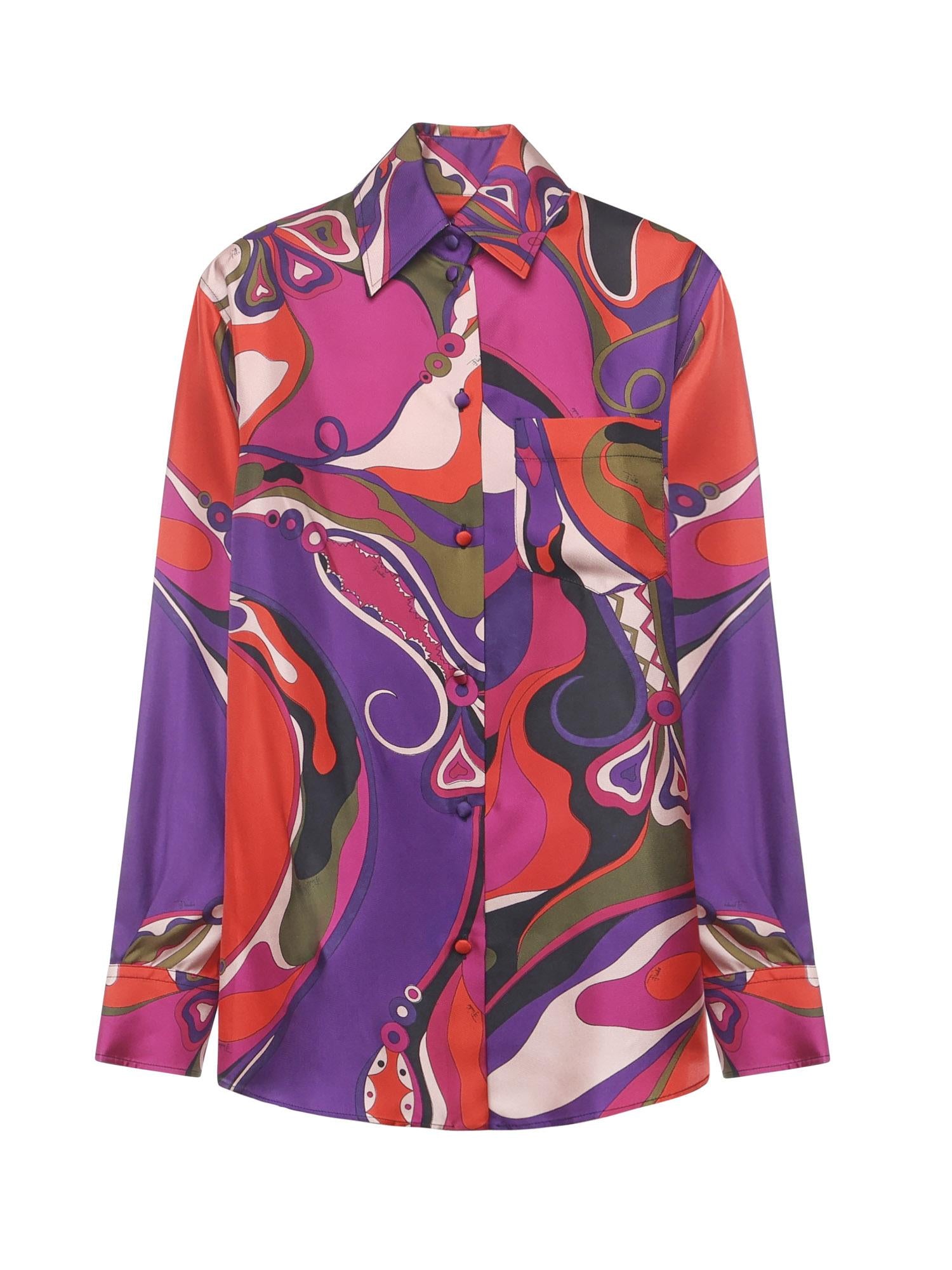 Camicia in seta 5URJ10 5U731017 PUCCI 