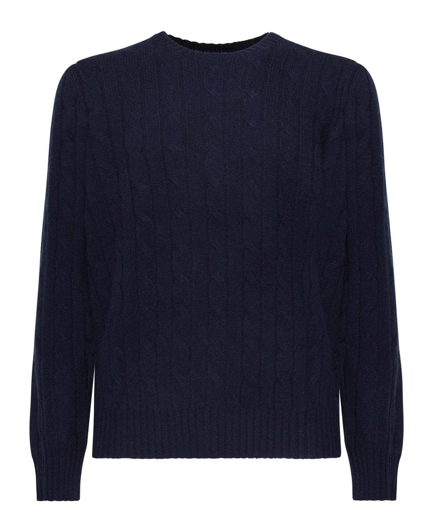 Maglia in cashmere a trecce 710876728 008 POLO RALPH LAUREN 