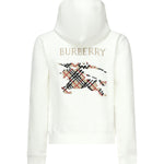Felpa con EKD a punto croce<BR/> 8110965 B7078 BURBERRY 