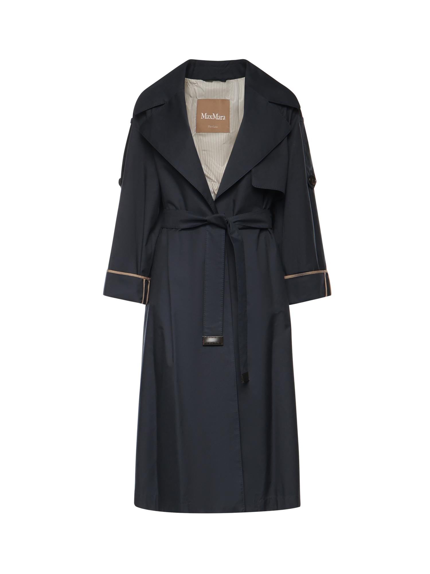 Trench over in twill antigoccia 2619021014600 006 MAX MARA THE CUBE 