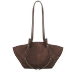 Borsa tote Mochi in pelle scamosciata MOCHI SUEDE NUTMEG YUZEFI 