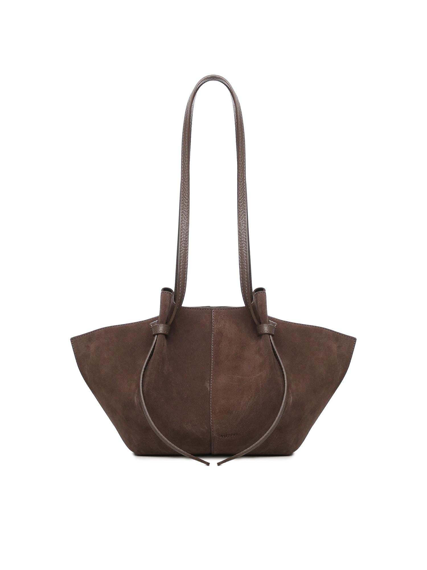 Borsa tote Mochi in pelle scamosciata MOCHI SUEDE NUTMEG YUZEFI 