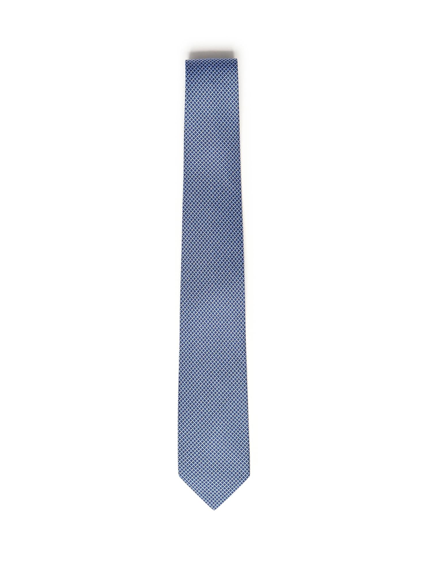 Cravatta in seta con stampa 351312 788892002 FERRAGAMO 