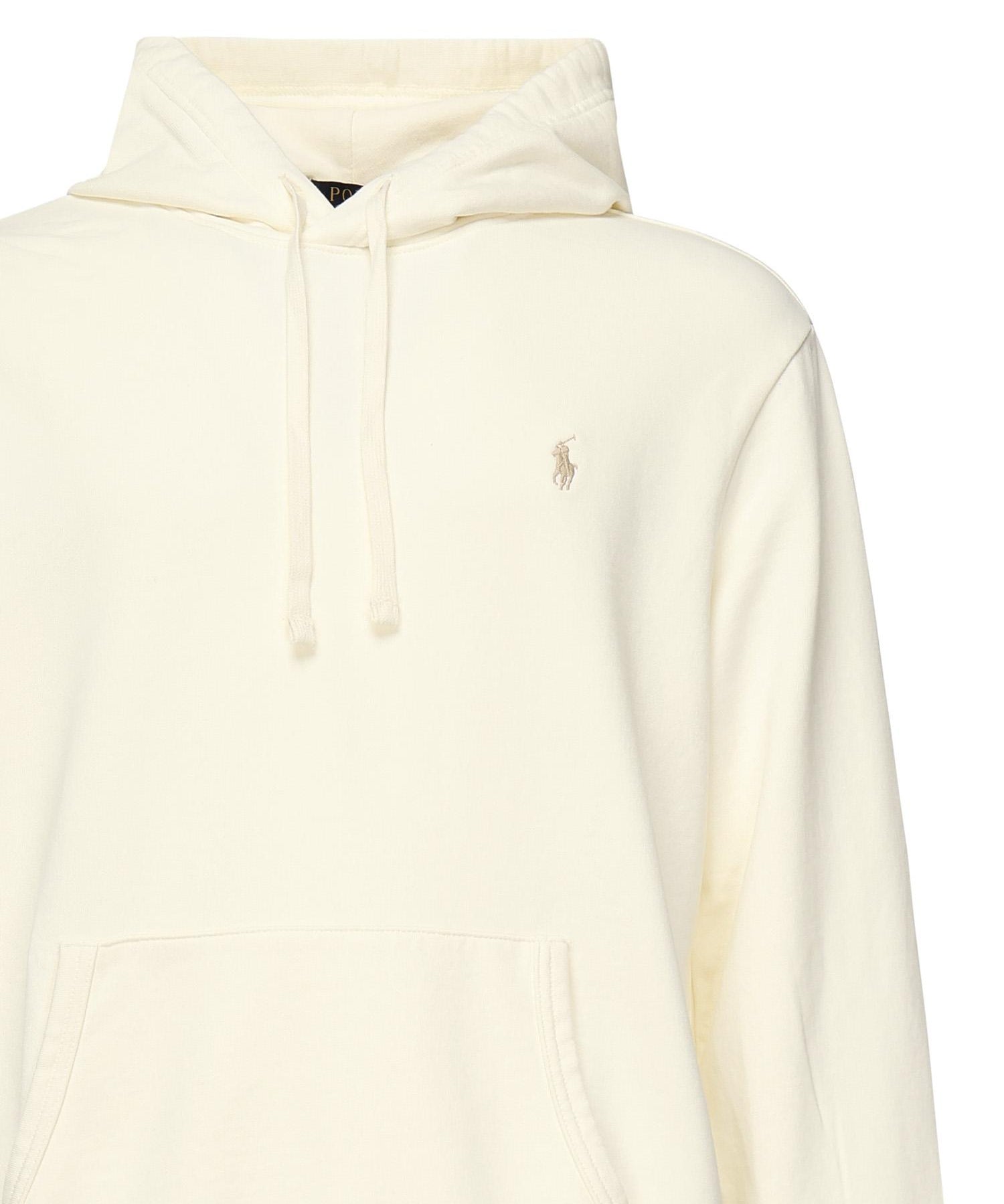 Felpa in cotone con logo 710916690 003 POLO RALPH LAUREN 