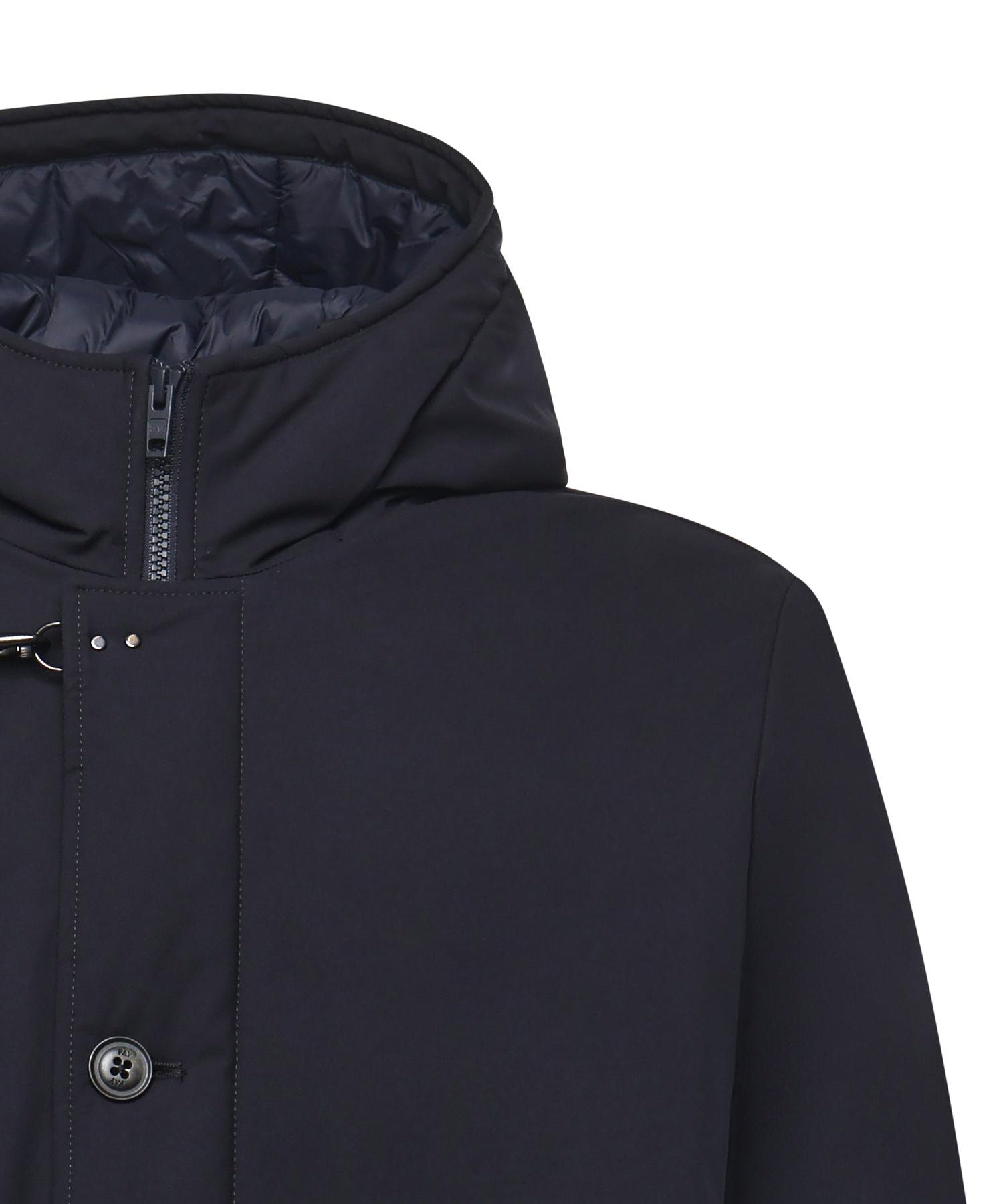 Caban in gabardine  imbottito<BR/> NAM36510130XLM U809 FAY 