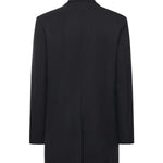 Blazer monopetto in misto lana DG6162 LAVAGNA OTTOD'AME 