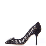 Décolleté Rainbow in pizzo con broche<BR/> CD0101 AL19880999 DOLCE & GABBANA 