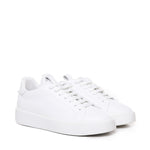 Sneakers Road in pelle di nappa ROAD 1 NAPPAWHITE/WHITE GIULIANO GALIANO 