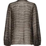 Blusa Harper in seta con stampa animalier HRP001 03047H MC2 SAINT BARTH 