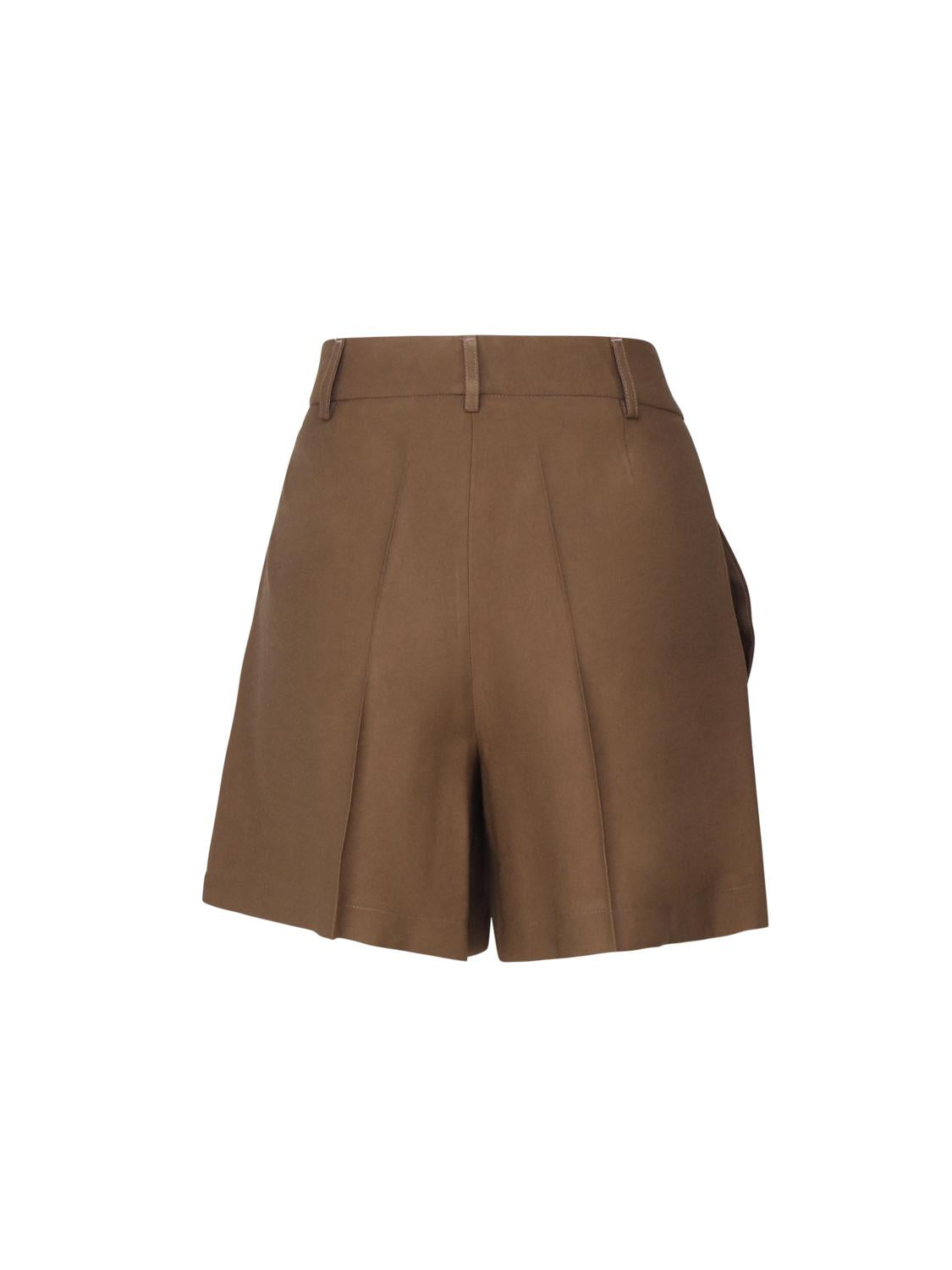 Shorts a pieghe effetto gonna 2881 F 427943 SCARLETT G 