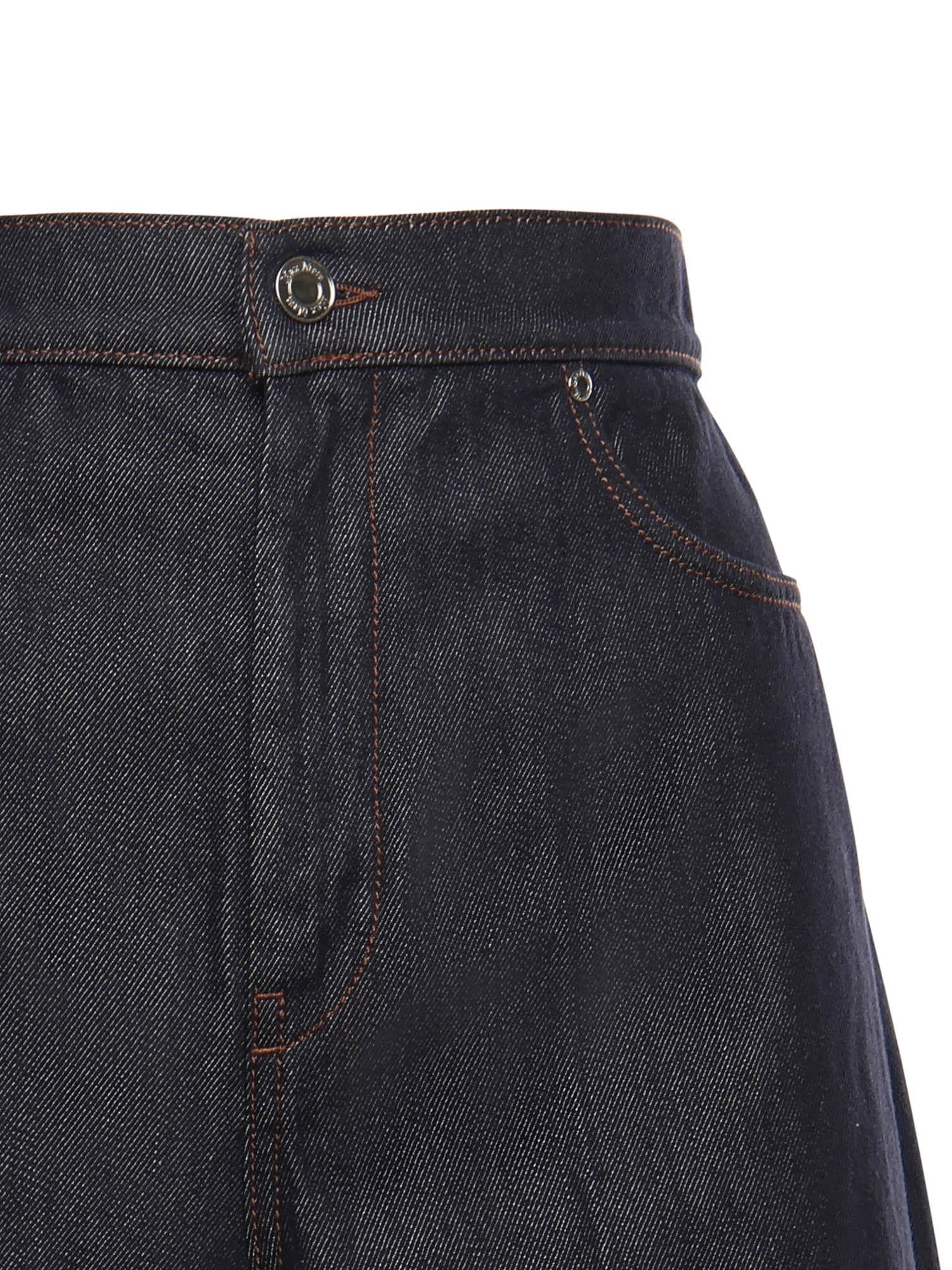 Jeans wide leg in denim 2521136102600 001 MAX MARA 