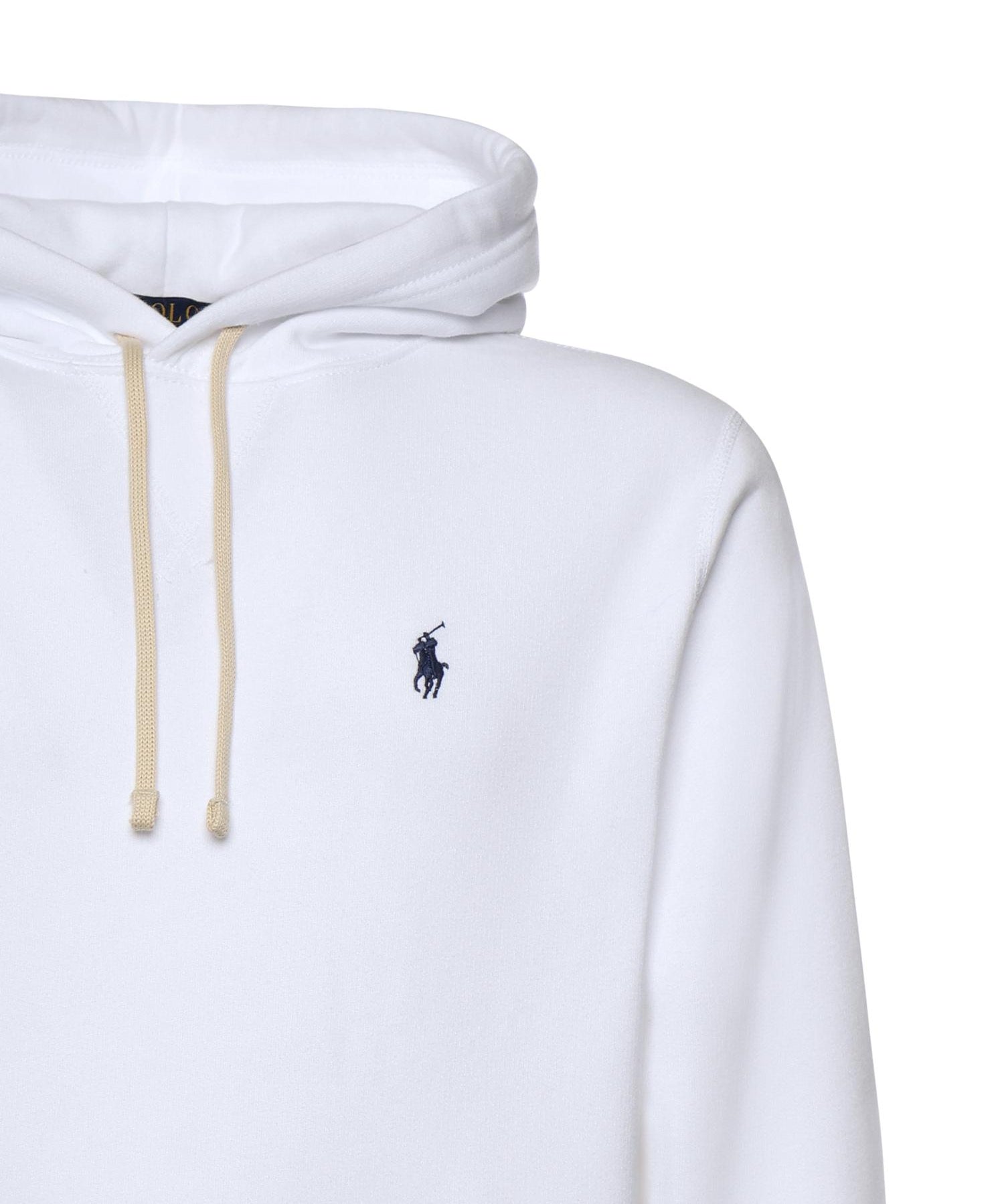 Felpa in misto cotone con cappuccio<BR/> 710766778 009 POLO RALPH LAUREN 