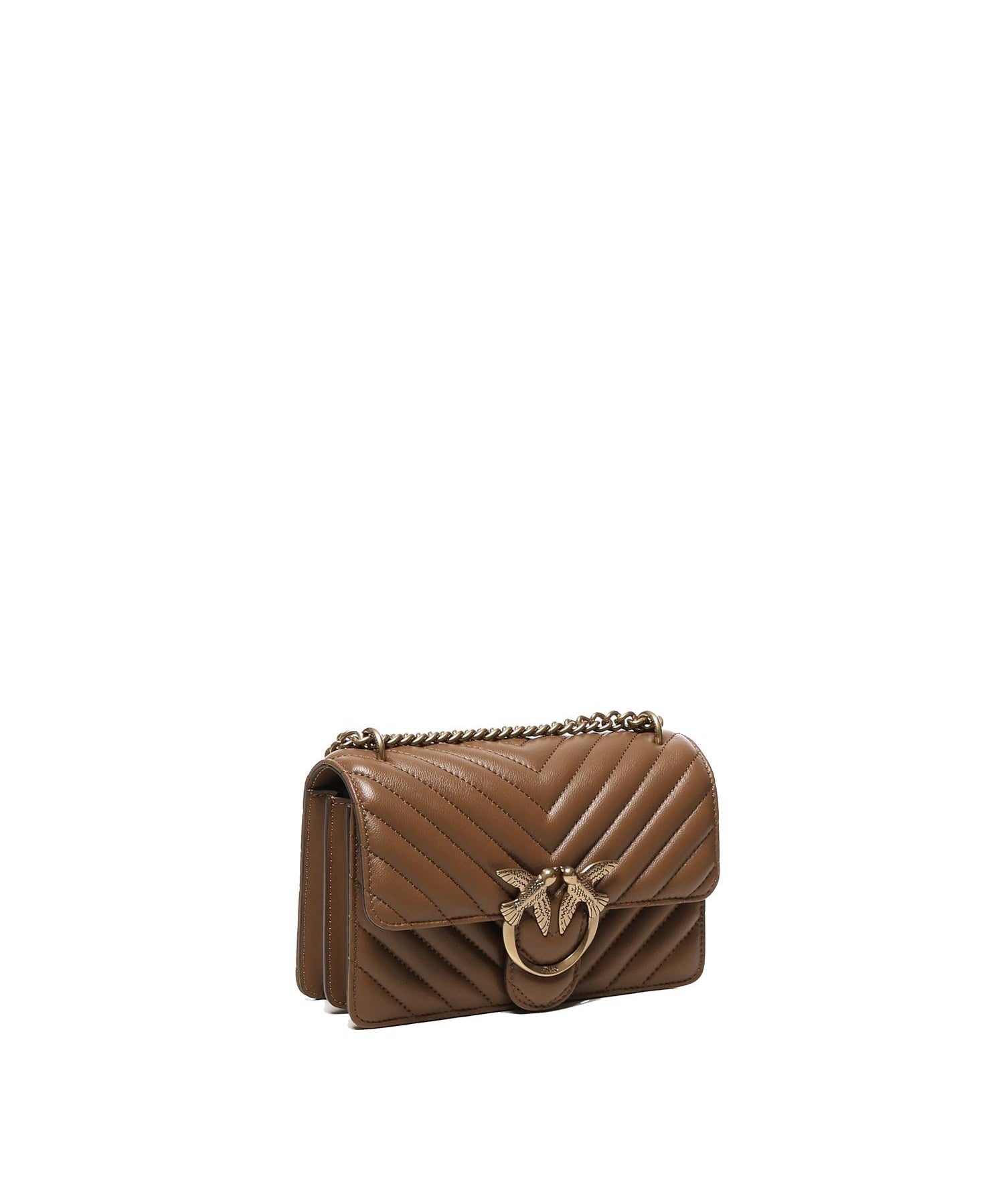 Borsa a tracolla Mini Love Bag One in nappa 100074 A0GKL17Q PINKO 