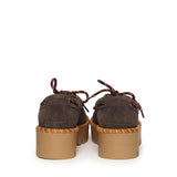 Scarpa da barca in pelle scamosciata HC.BIXBY01 BRO COLORS OF CALIFORNIA 