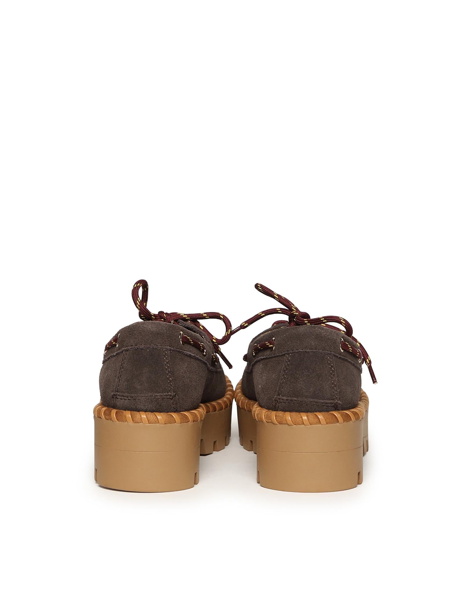 Scarpa da barca in pelle scamosciata HC.BIXBY01 BRO COLORS OF CALIFORNIA 