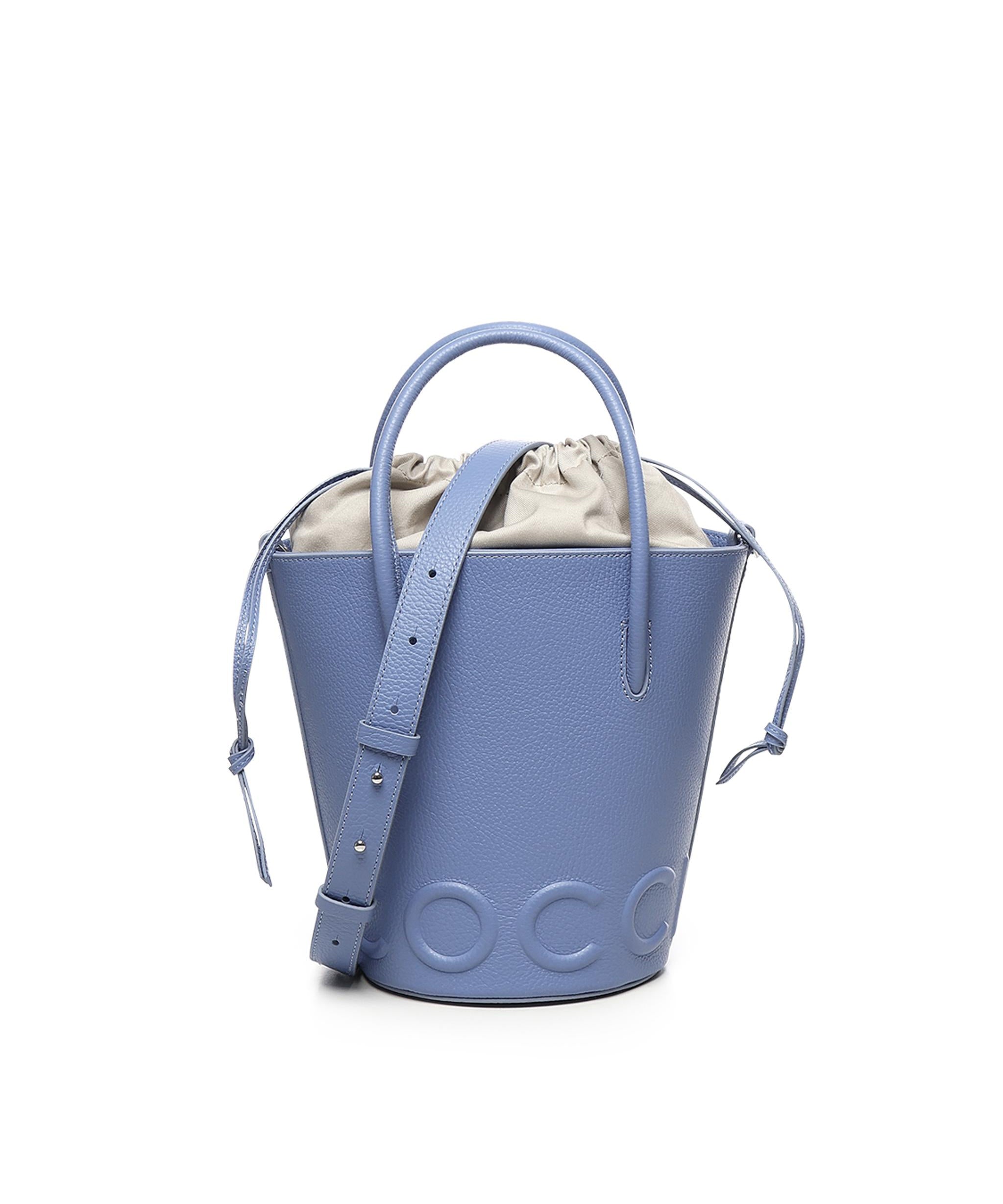 Secchiello Myrtha in pelle con grana<BR/> E1QBB230101 B36 COCCINELLE 