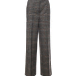 Pantaloni ampi con disegno check 106064 A2ZZPIP PINKO 
