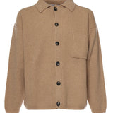 Giacca in lana e cashmere B9F0004 06M AMARANTO 