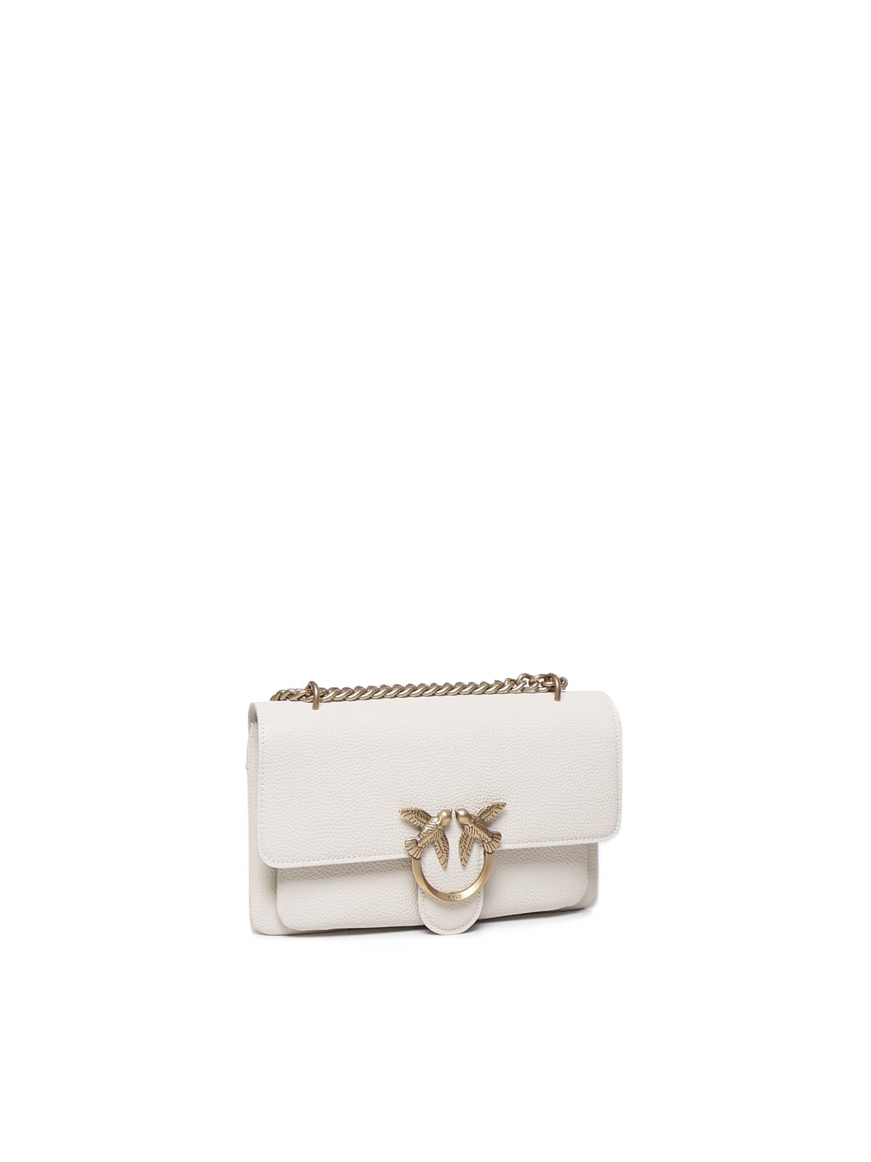 Borsa piccola a tracolla Love Bag in pelle morbida 104528 A29QZ14Q PINKO 