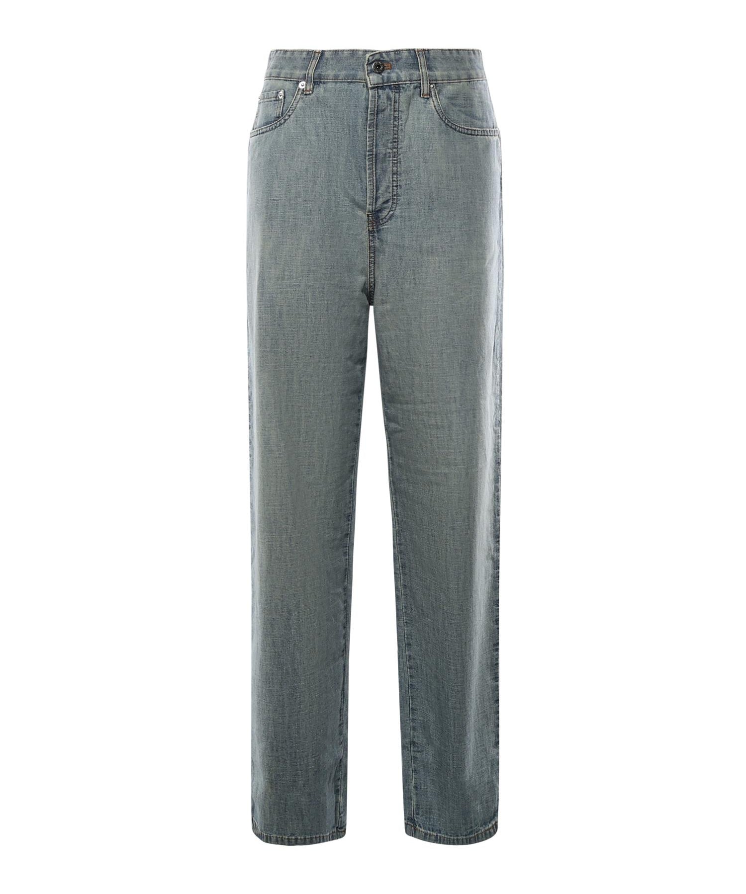 Jeans in chambray GWP394 18JIF0076 MIU MIU 