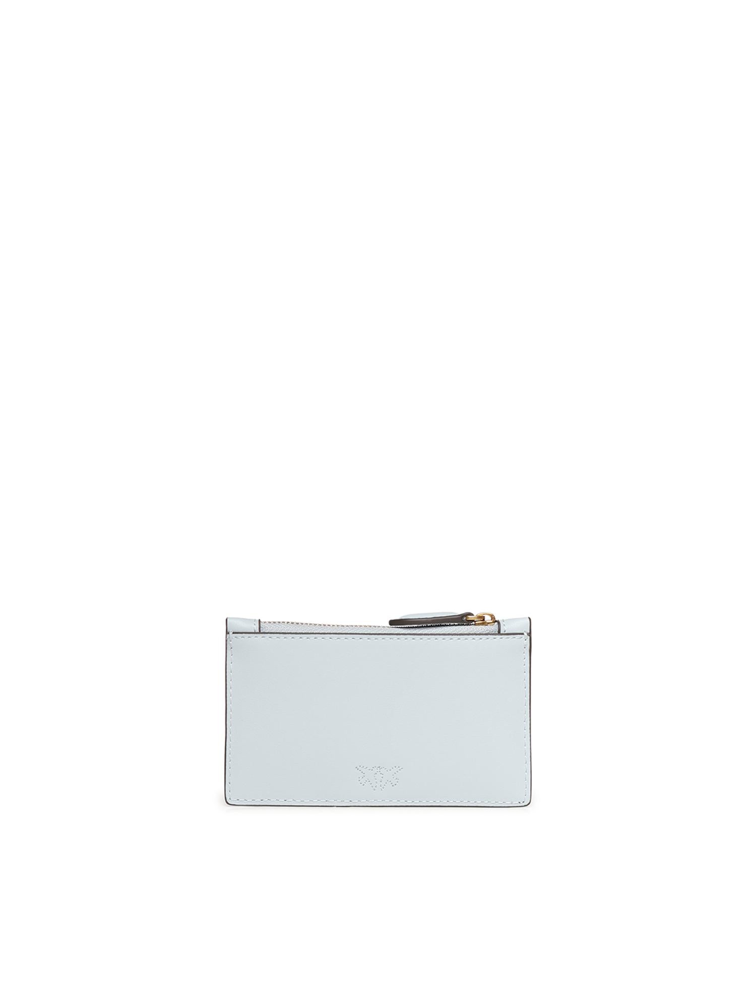 Porta carte con zip in pelle 100251 A0F1E37Q PINKO 
