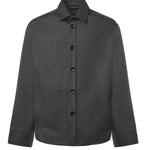 Camicia Tobhias in lana TOBHIAS GRIGIO GIULIANO GALIANO 