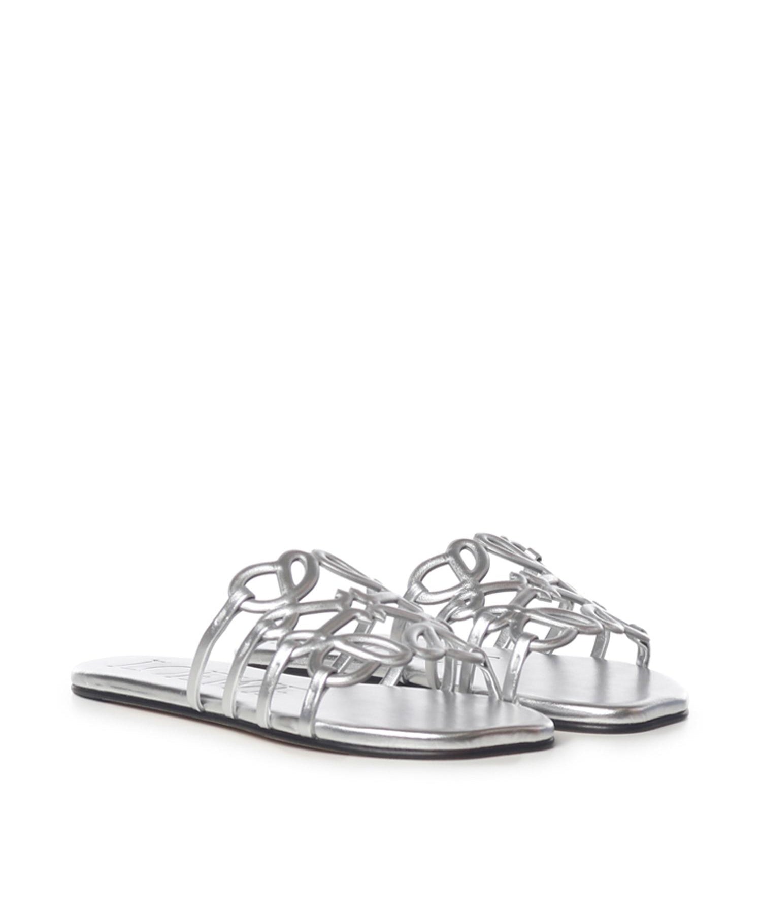 Slide Anagram Petal in pelle laminata LPEA465X08 1160 LOEWE 