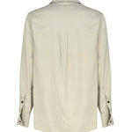 Camicia in twill di viscosa 762714 V35E01575 BOTTEGA VENETA 
