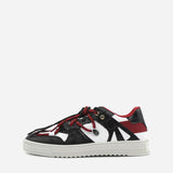Sneakers Jeson realizzate in pelle JESON 1 -BLACK/WHITE/RED GIULIANO GALIANO 