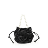 Borsa Magda Pearl in raso 7047230000 BLACK MAGDA BUTRYM 