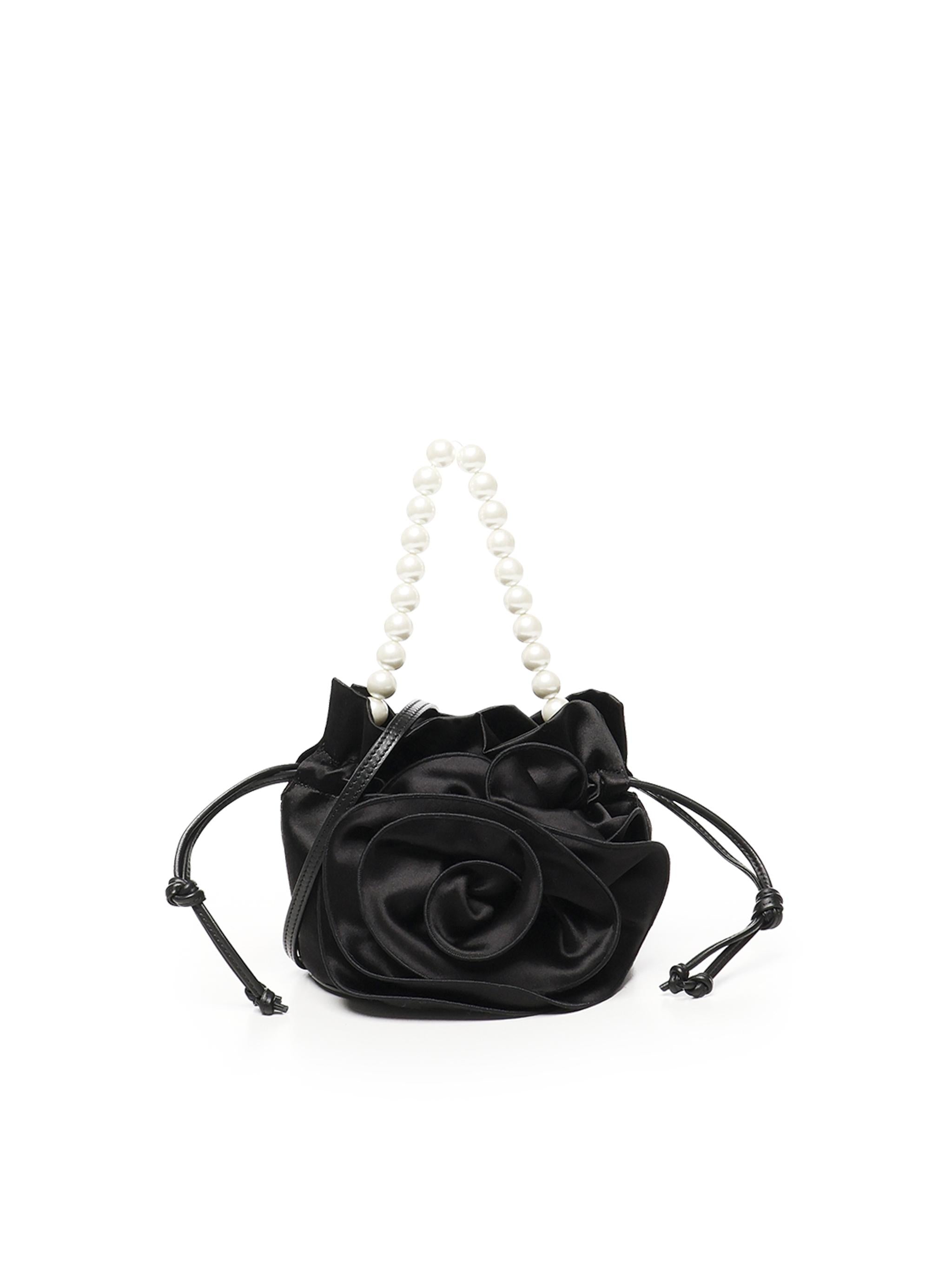 Borsa Magda Pearl in raso 7047230000 BLACK MAGDA BUTRYM 