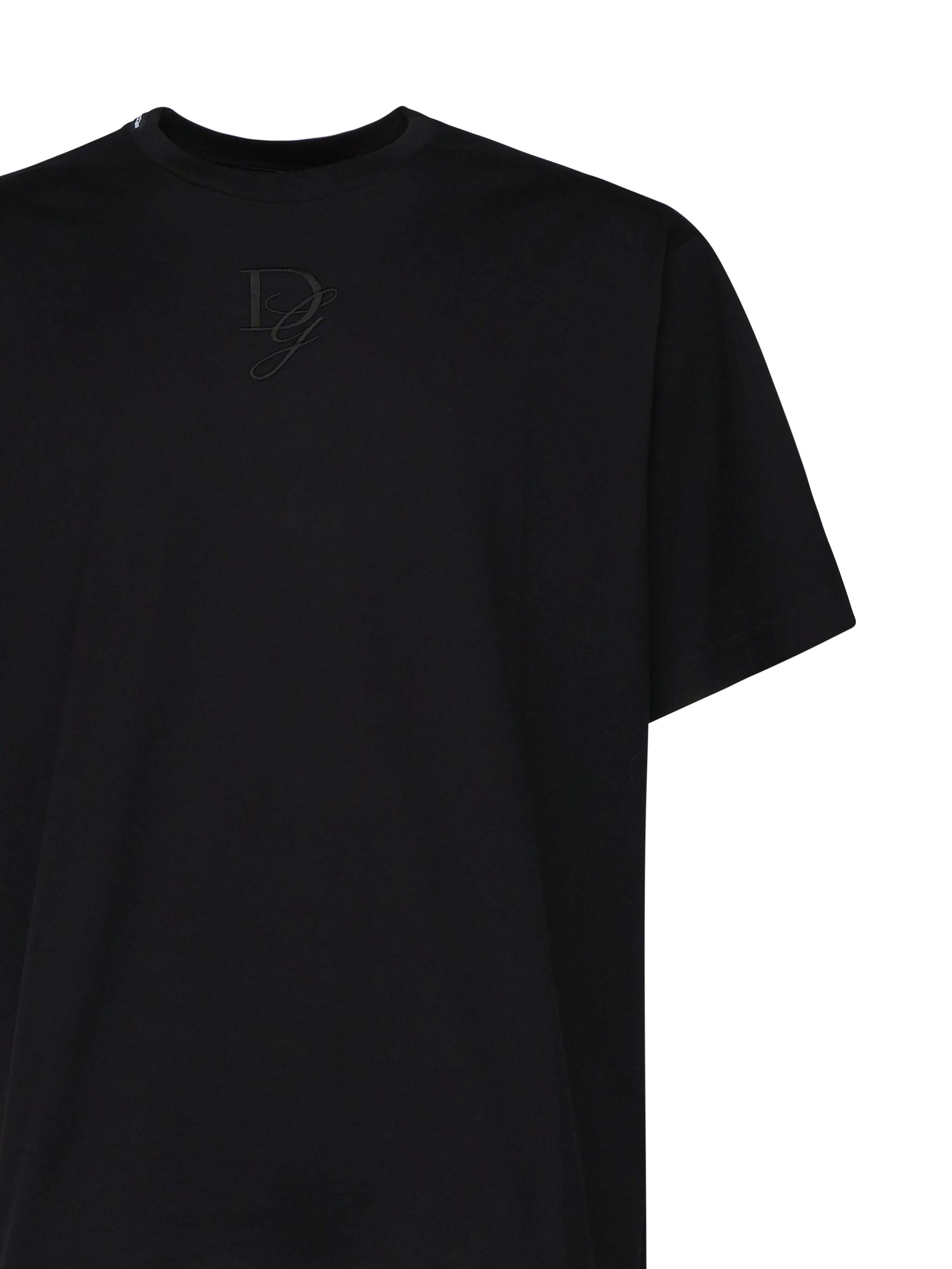 T-shirt con ricamo logo G8PN9Z G7O4EN0000 DOLCE & GABBANA 