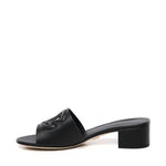 Slide in pelle di vitello e logo DG CR1755 AY32980999 DOLCE & GABBANA 