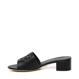 Slide in pelle di vitello e logo DG CR1755 AY32980999 DOLCE & GABBANA 