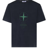 T-shirt con stampa 'Light Compass' L1S152100001 S0363V0020 STONE ISLAND 