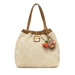 Borsa tote Cristina in rafia 2S6HTT025H02 255 MARC JACOBS 