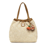 Borsa tote Cristina in rafia 2S6HTT025H02 255 MARC JACOBS 
