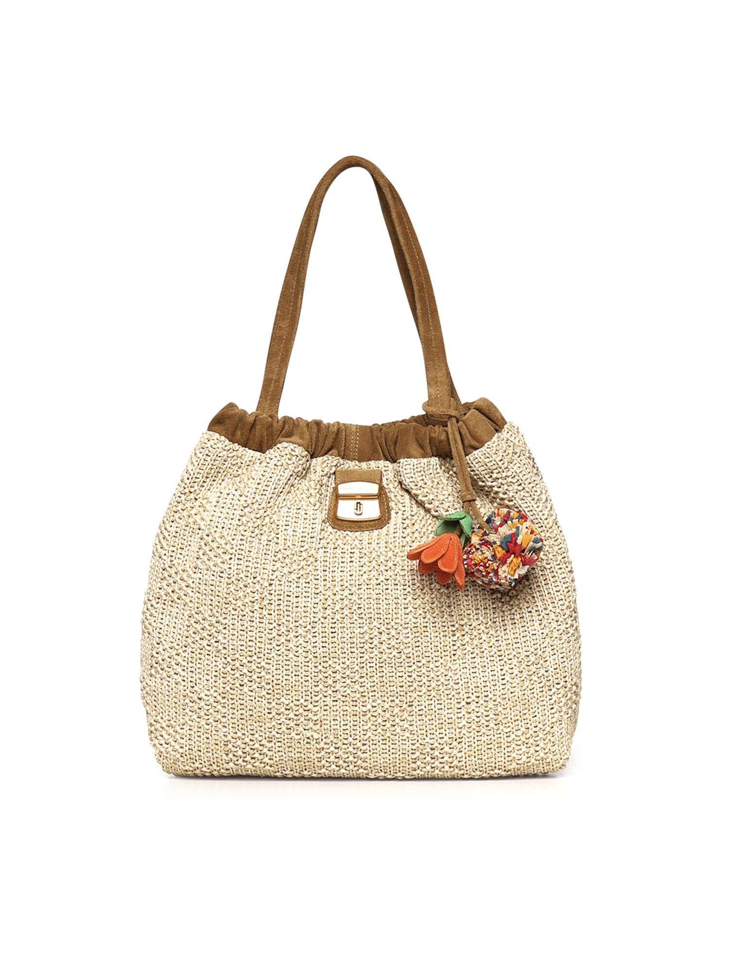 Borsa tote Cristina in rafia 2S6HTT025H02 255 MARC JACOBS 