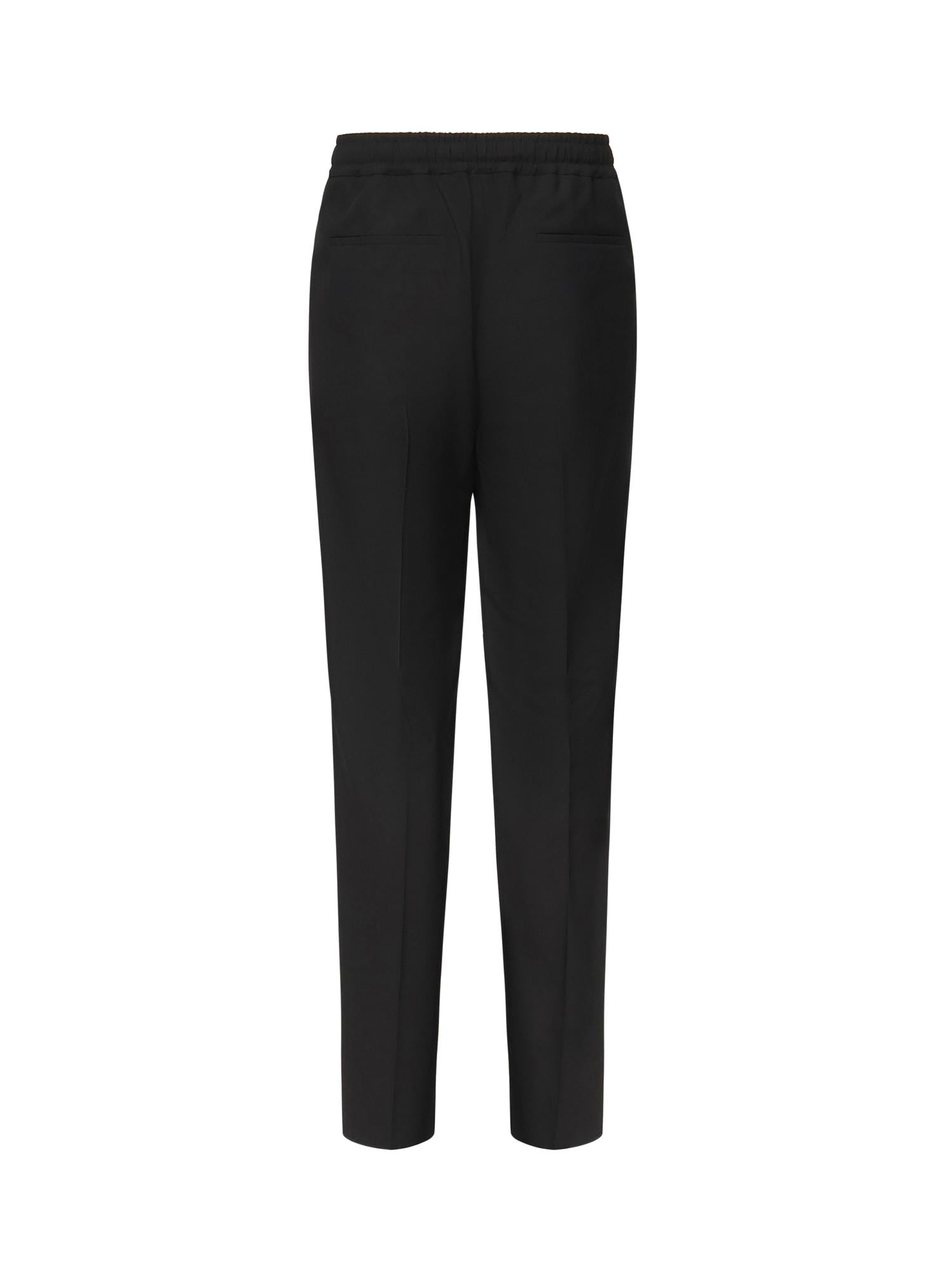 Pantaloni regular in lana vergine 7V3RBN31 AV50NO VALENTINO GARAVANI 