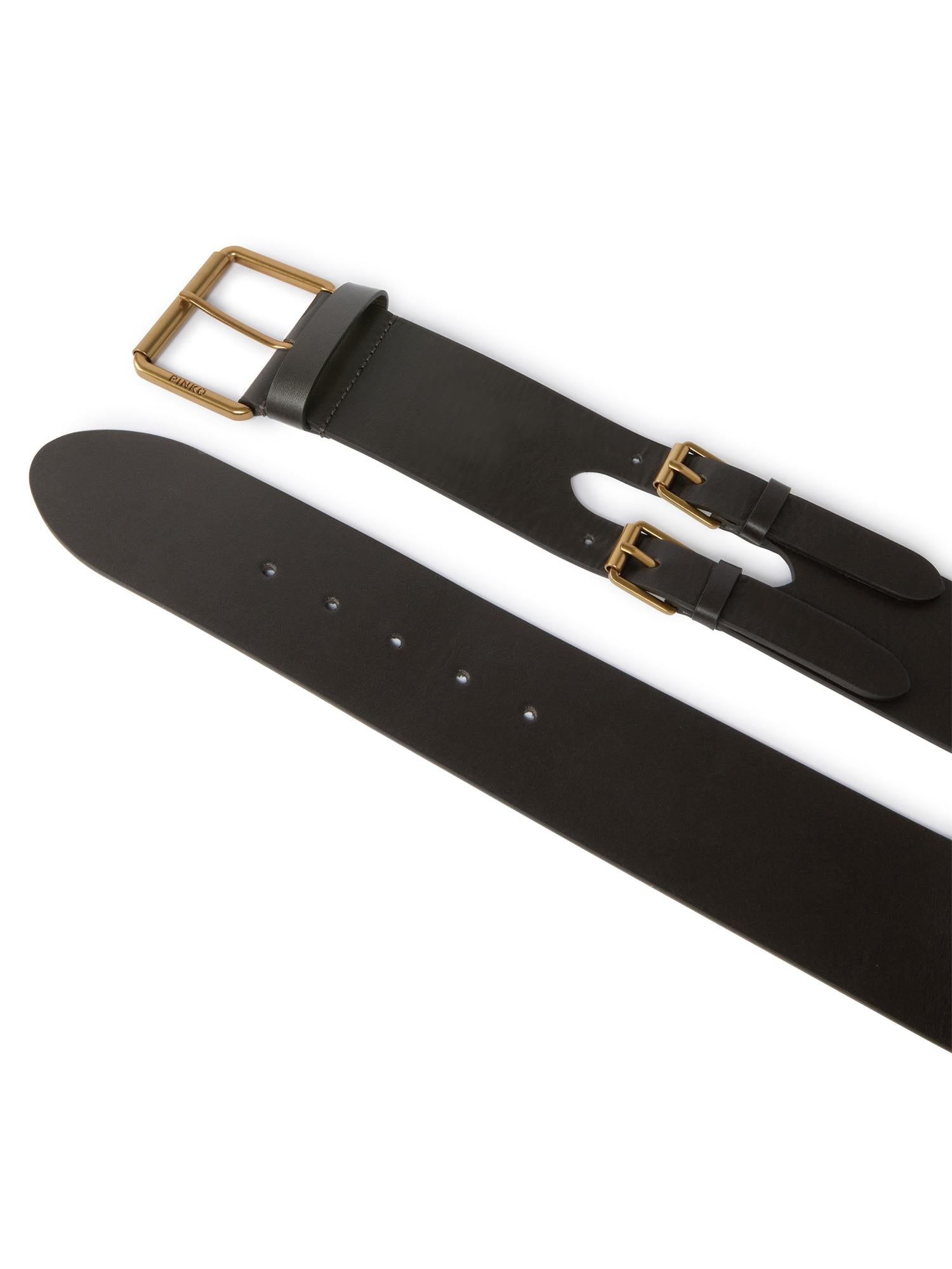 Cintura in pelle con cinturini 106647 A1ACM11Q PINKO 