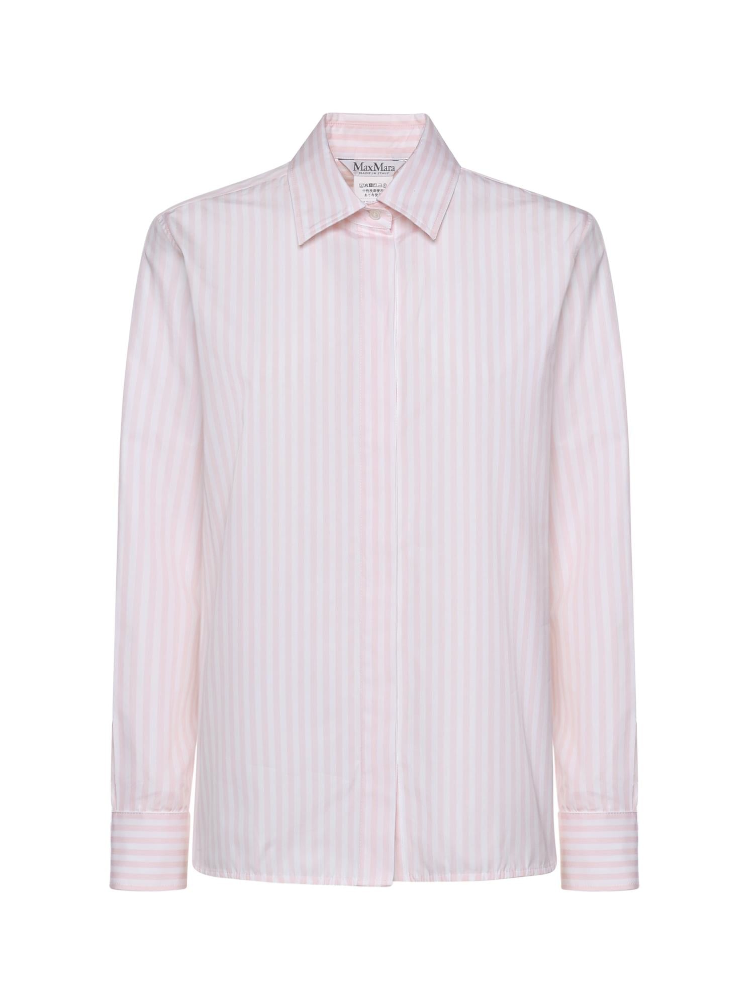 Camicia in popeline a righe 2611111111600 001 MAX MARA 